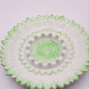 Vintage made in Italy flower Ashtray